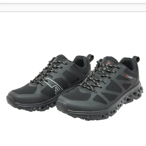 Gerry Mens Sneakers Speed Trail Black Shoe New In Box size 9.5