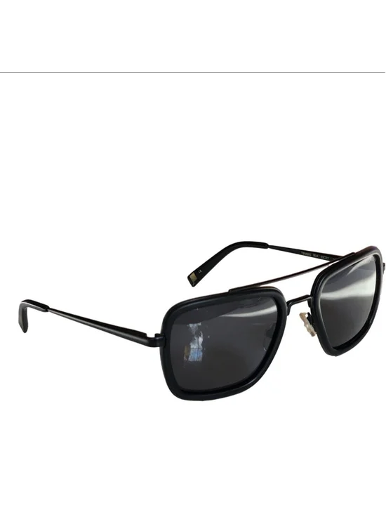 TED BAKER Men's NEW Black Aviator Sunglasses TBM005