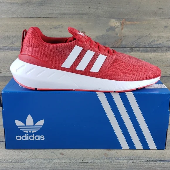 adidas Swift Run 22 Men's Running Casual Shoes Vivid Red