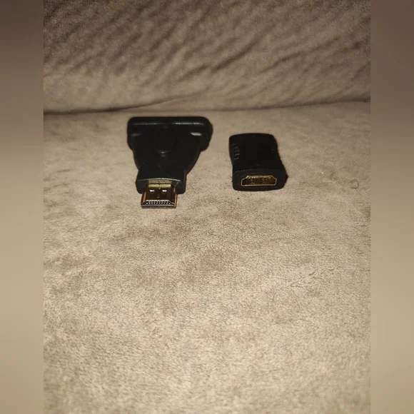 DVI Female to HDMI Male Inline Adapter & HDMI Female to Female Adapter