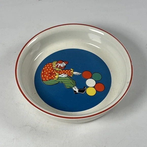Vintage International China Barnum's Animals Clown Dish 7