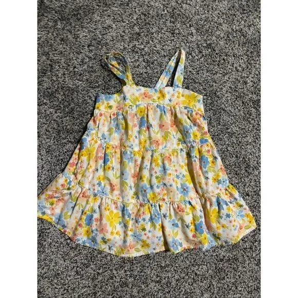 ❤️Old Navy Floral All Day Tiered Dress 18-24M