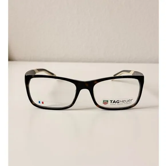TAG Heuer New Matte TH554 003 Eyeglasses 56mm Made in France