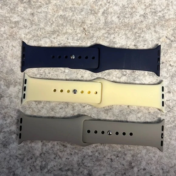 Set of 3 Watch bands - compatible with Apple Watch