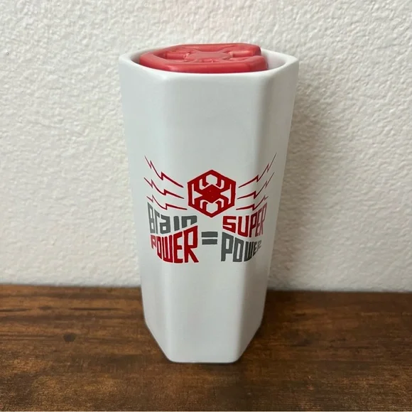 Disney Parks Marvel Avengers Campus W.E.B. Six Sided Ceramic Travel Tumbler