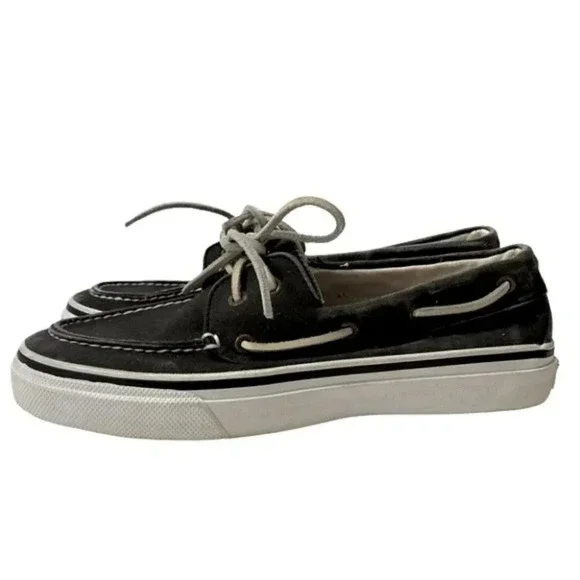 Sperry top-sliders Mens 9M‎ gray boat shoes Preppy