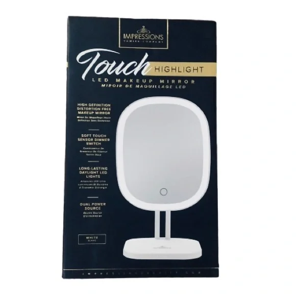 NEW - Impressions Mirror Makeup LED Touch