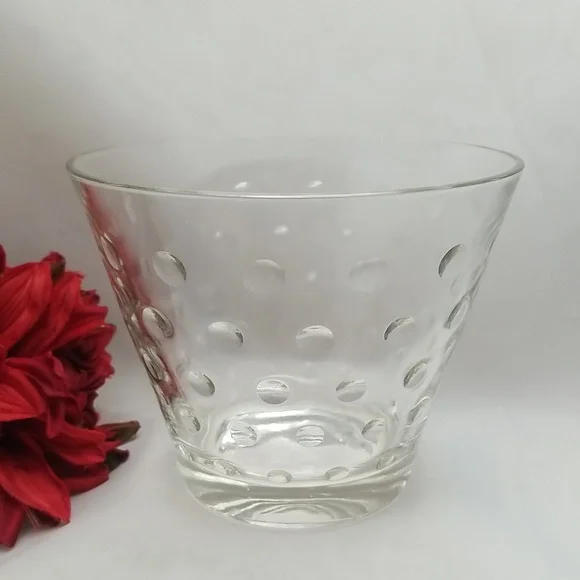Hazel Atlas Dots Ice Bucket