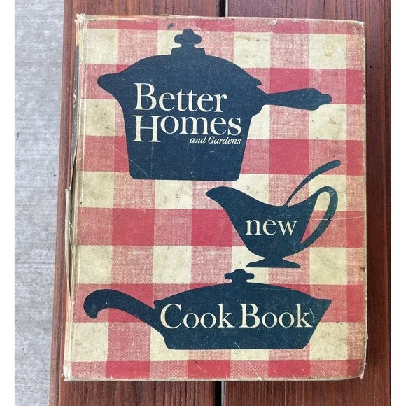 Vintage Better Homes and Gardens New Cook Book 1960's Five-Ring Binder