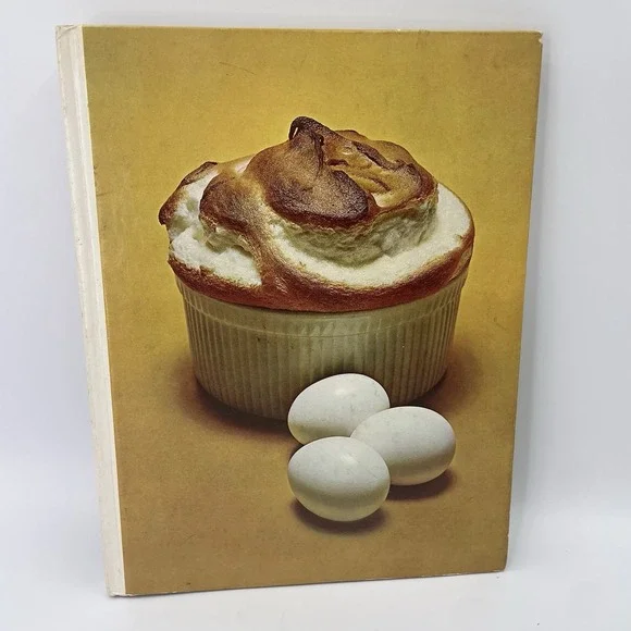 Cottagecore Hardcover French Cookbook 1968 Foods of the World Farmhouse Decor
