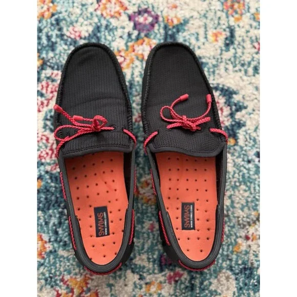 SWIMS Braided Lace Boat Shoes‎ Loafers Casual Lightweight Men’s 8
