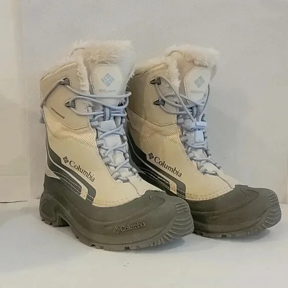 YOUTH COLUMBIA BUGABOOT PLUS IV OMNI HEAT‎ SNOW BOOTS. ( sz 5)