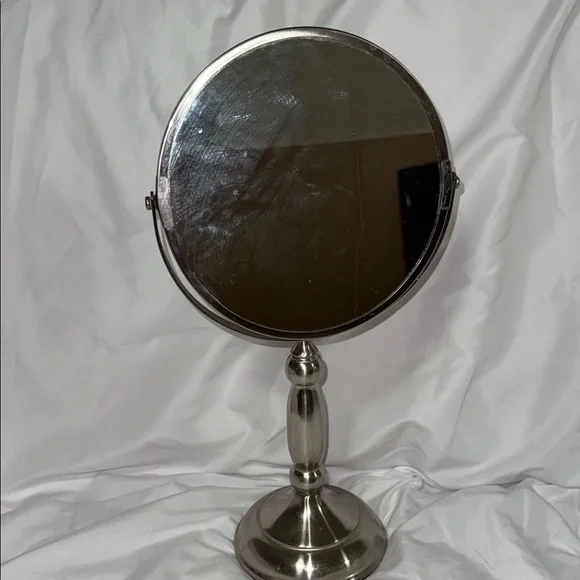 Elegant Silver Vanity Mirror