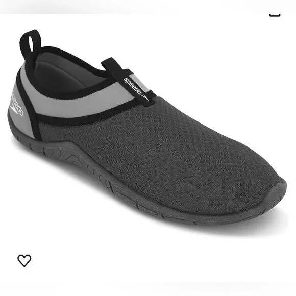 Speedo Men's‎ Water Shoe Tidal Cruiser Grey 12 NWT IN PACKAGING
