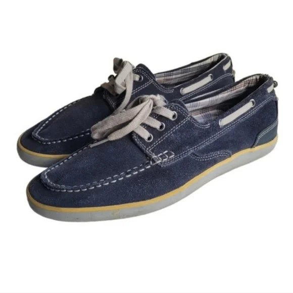 Clarks Jax Suede Boat Shoe Sz 12
