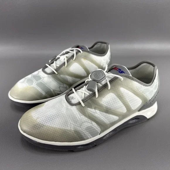 XTRA Tuf Spindrift Sheng Fu Mens Shoes Sz 7.5 Slip Resistant‎ Fishing Boat Deck