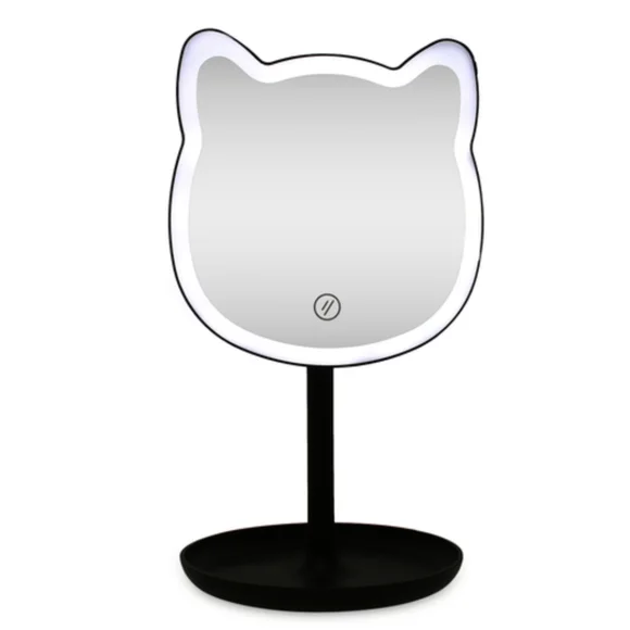 🆕 Kitty Cat Makeup Light Up Vanity Mirror