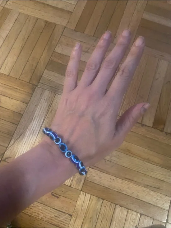 Blue Magnetic Therapy Bracelet for Wrist - Unbranded