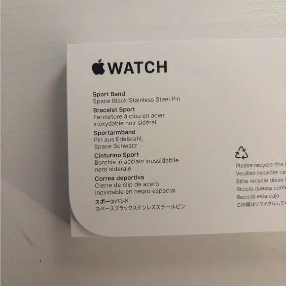 Apple Watch Band Series 11 46 mm M/L/ Black