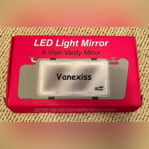 Modern LED Vanity Mirror with Adjustable Brightness
