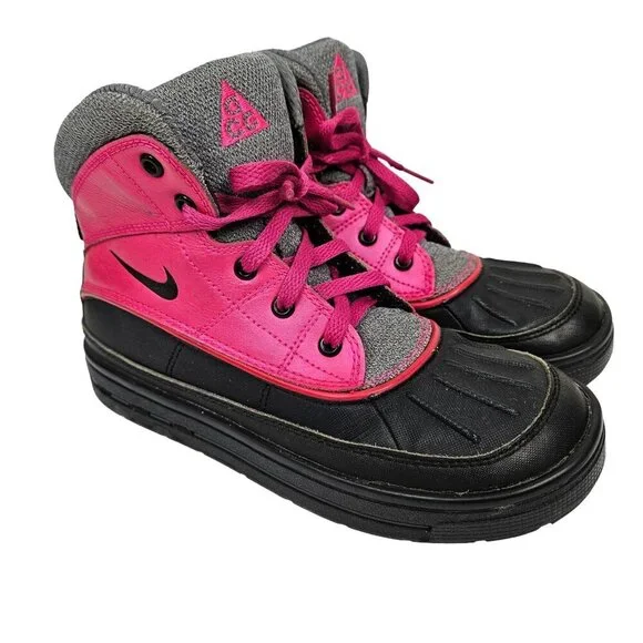Nike ACG Woodside 2 Pink/Gray/Black Snow Boot 2Y 524877-600