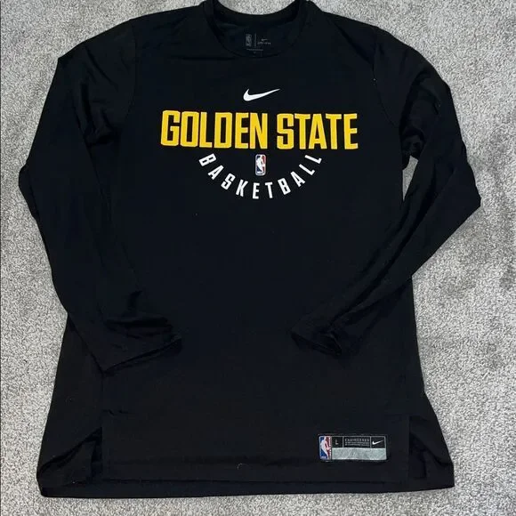 Stephan Curry Nike NBA basketball Golden State Warriors Team issue jersey shirt
