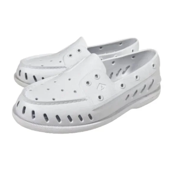 Sperry Authentic Original Float White Boat Shoe Women's Size 10 Men's Size 8