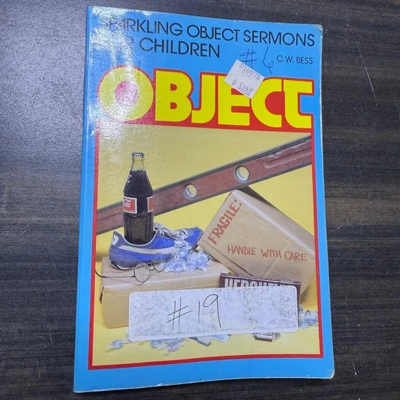 Sparkling Object Sermons for Children by C.W.‎ Bess 1982 Vintage Book