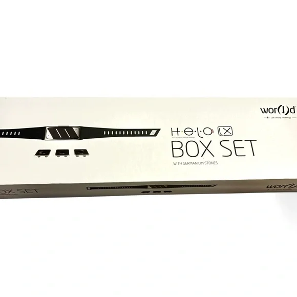Helo LX Black Wearable Wristband