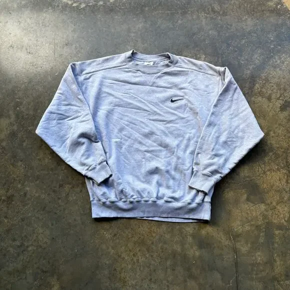 Vintage 90s Y2K‎ Thick Nike Swoosh Sweatshirt