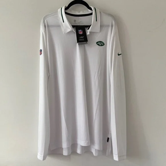 Men’s Nike Dri-Fit NFL New York Jets UV Polo Shirt Size XL