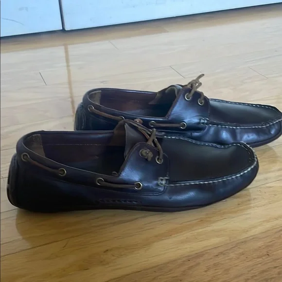 Men's polo, Ralph Lauren Roderick, Leather driving Loafers size 11 1/2