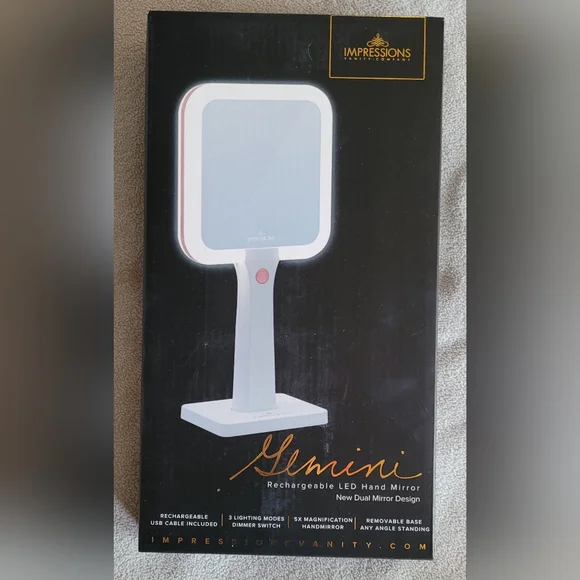 Impressions Light Up Handheld Mirror
