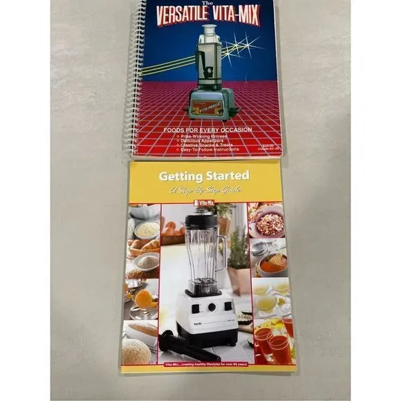 Cookbooks, Vitamix Cookbooks, (2), Getting Started and Versatile Vita-mix, 2006