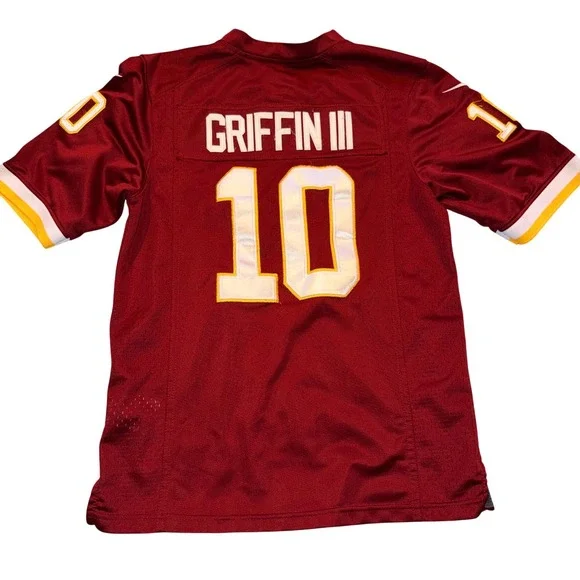 Nike Washington Redskins Griffin III 10 Football Jersey‎ Men's Size S