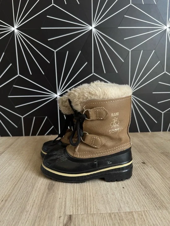 Sorel RAM Kids' Snow Boots Vintage Style
