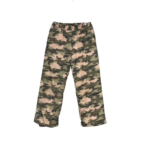 The Childrens Place Kids Camo Lined Snow Pants Size 8‎