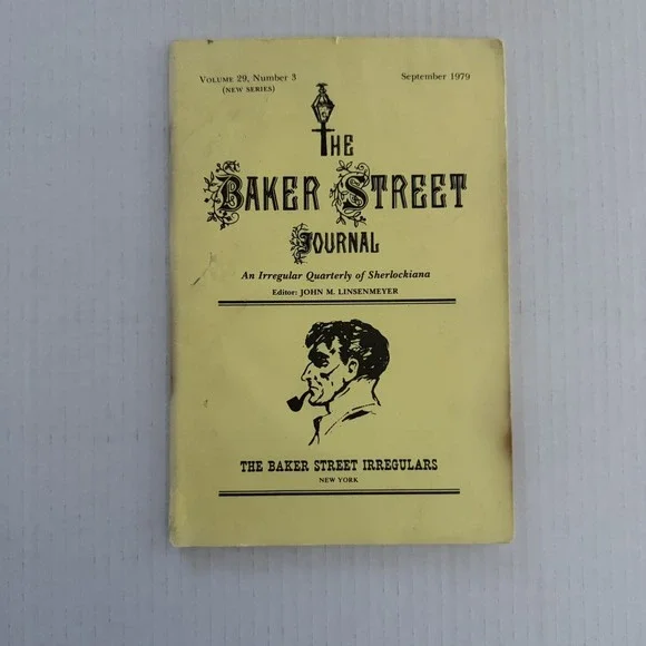 THE BAKER STREET JOURNAL Vol 29 No 3 September 1979 SHERLOCK HOLMES‎ scholarship