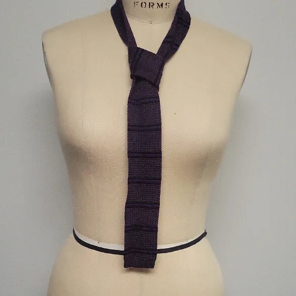 Alexander Julian Vintage Multicolor Knit Tie