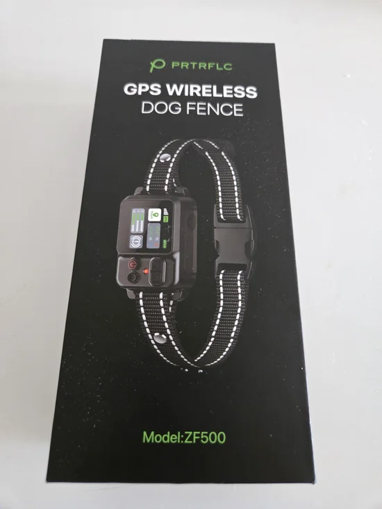 ZF500 GPS Wireless Dog Fence Collar - Black