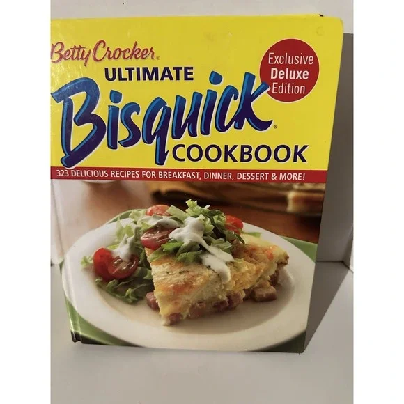 Betty Crocker Bisquick Cookbook HC Deluxe Edition 323 Recipes VGC