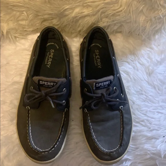 Sperry Men's Dark Gray Boat Shoes