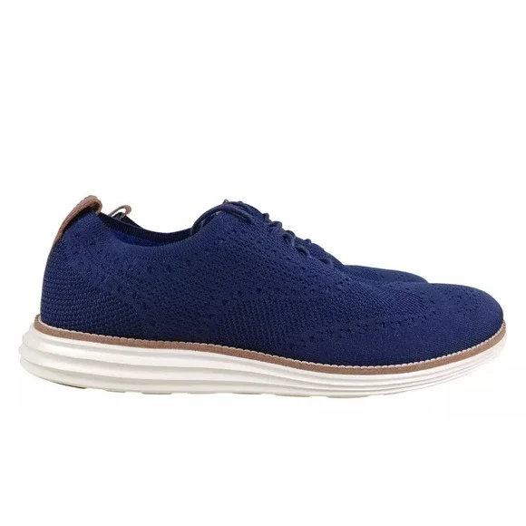 Cole Haan Original Grand‎ Wingtip Oxford Mens Size 9 M C27960 Blue Navy New
