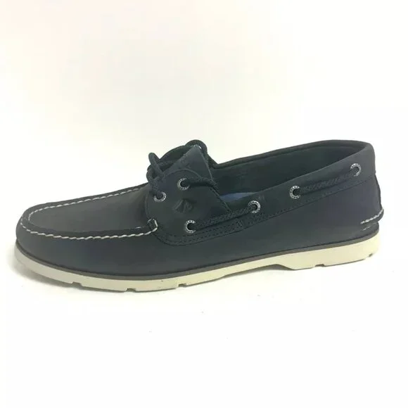 Sperry Mens Leeward 2-Eye Bost Shoe Navy Size 11.5 M