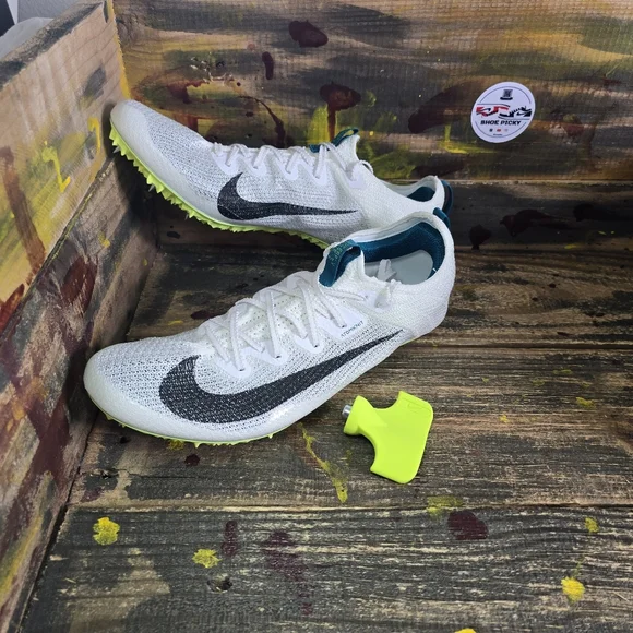 Nike Zoom Superfly Elite 2 Track Shoes Mens Size 9 White Spruce‎ FZ9662-100