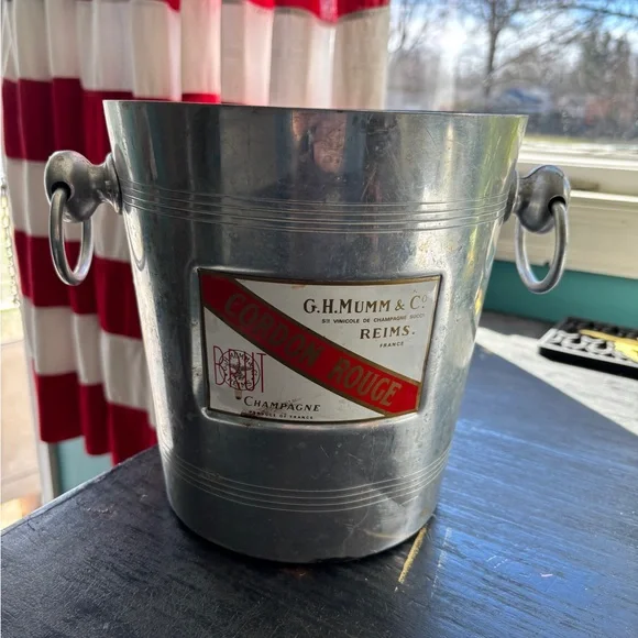 vintage french champagne bucket