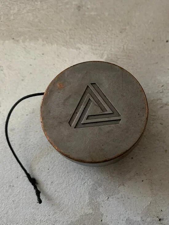 Vastu Triangle Helix Badge Reel