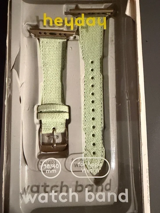 heyday Light Mint Canvas Apple Watch Band