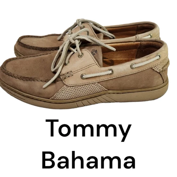 Tommy Bahama Sportside Boat Loafer shoes. Size 9.5