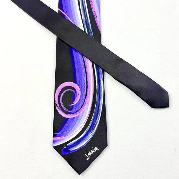 J. Garcia Butterfly Study Watercolor Collection Silk Tie - Artist Proof No. 5